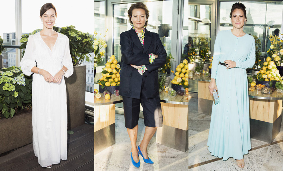 ����� ��������� Vogue x Martell � Twins Garden