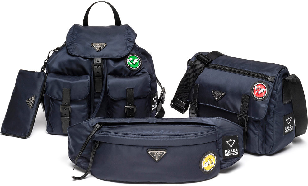Prada ��������� ����������� ����� ����� Re-Nylon